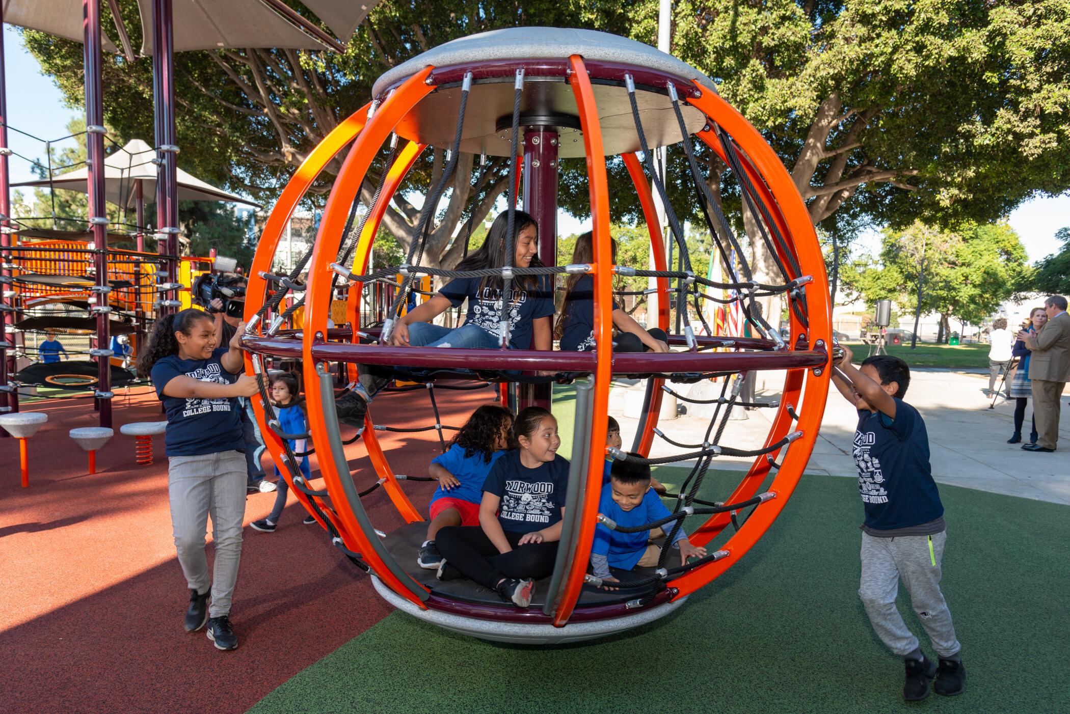 Playground at Hoover Rec Center Los Angeles Parks Foundation